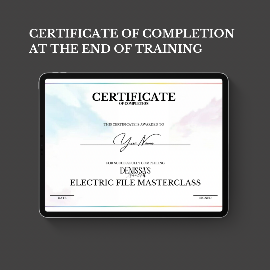 ELECTRIC FILE MASTERCLASS