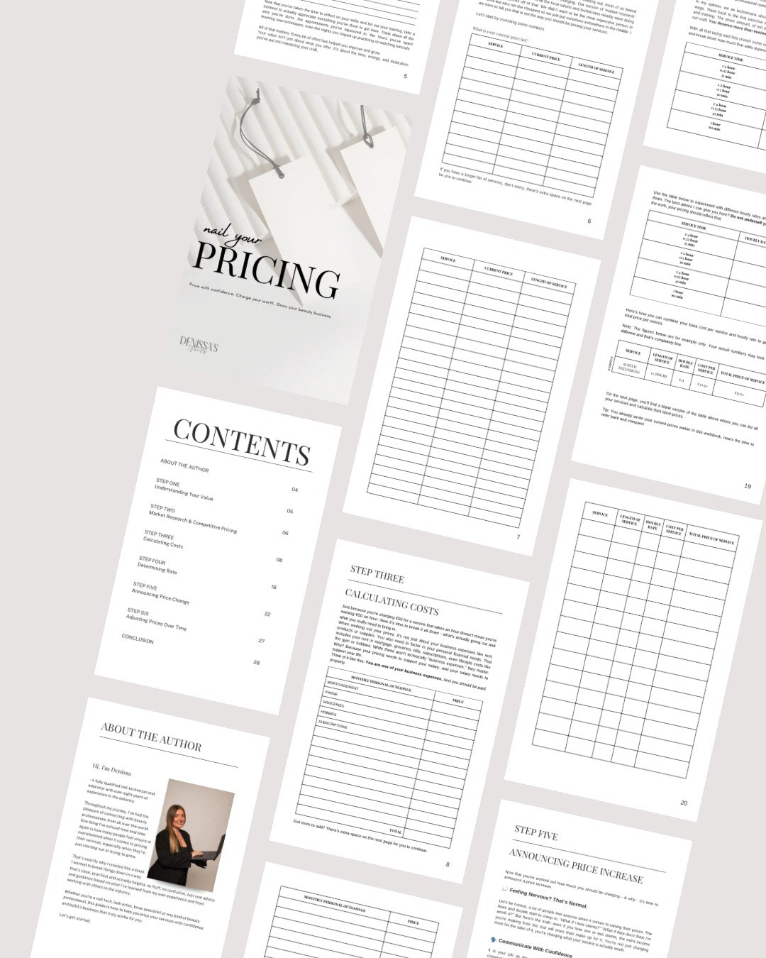 Nail Your Pricing eBook