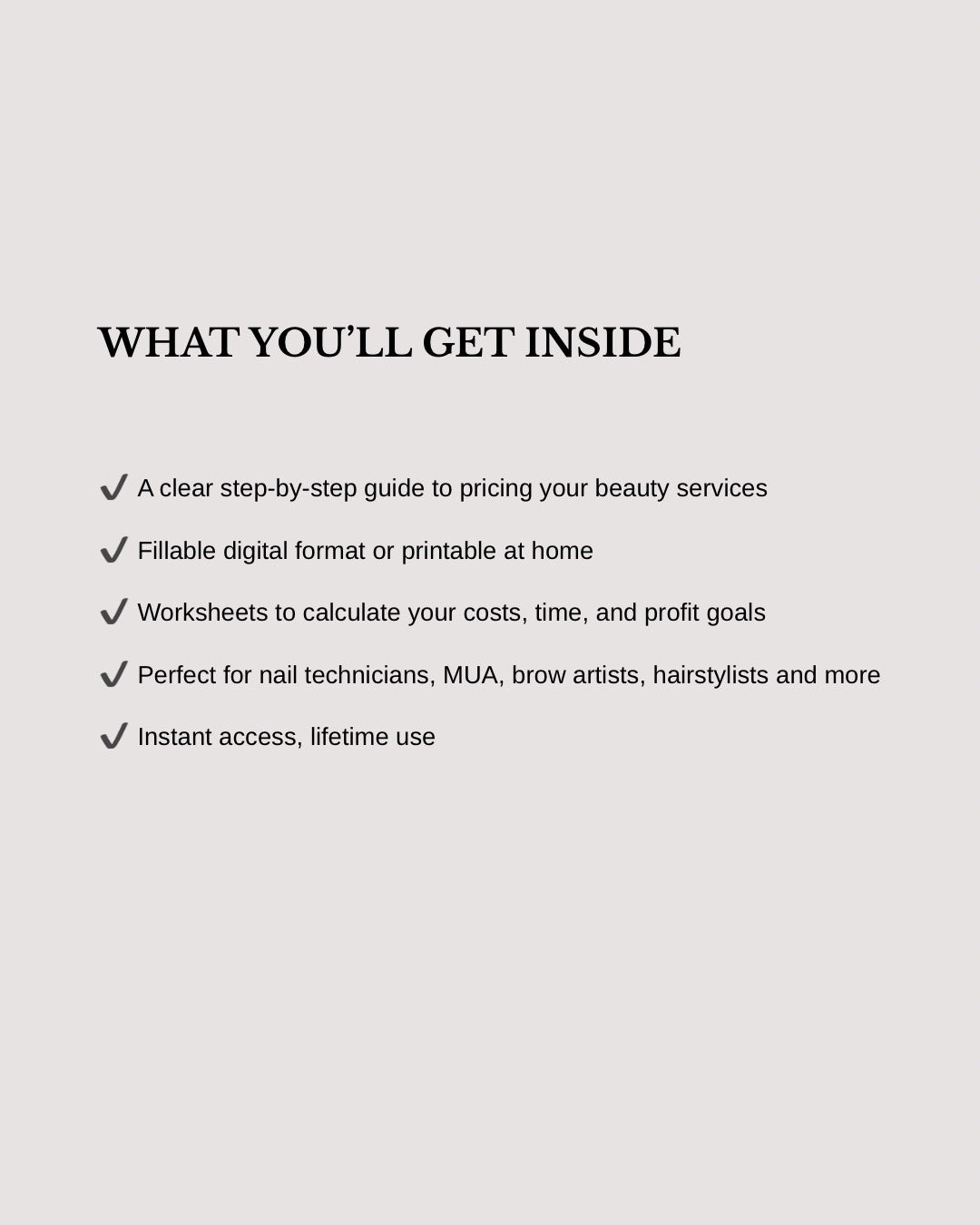 Nail Your Pricing eBook